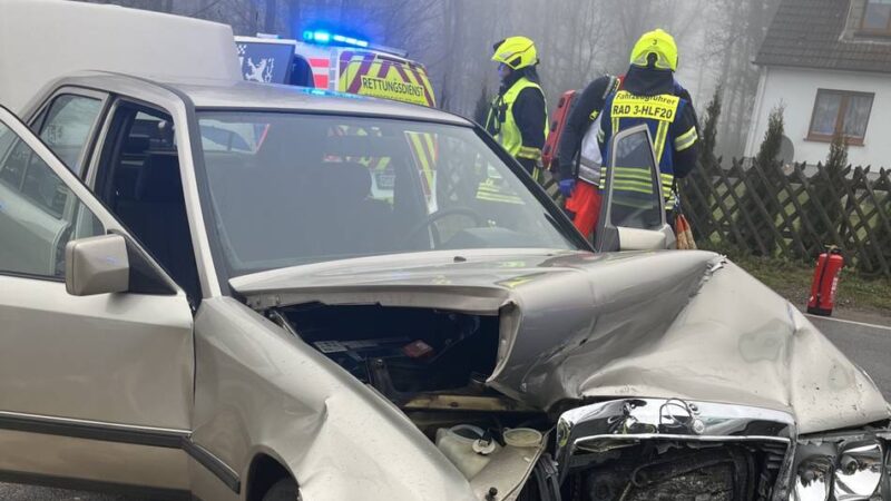 Unfall zwischen Radevormwald und Schwelm: 63-Jähriger wird bei Unglück schwer verletzt