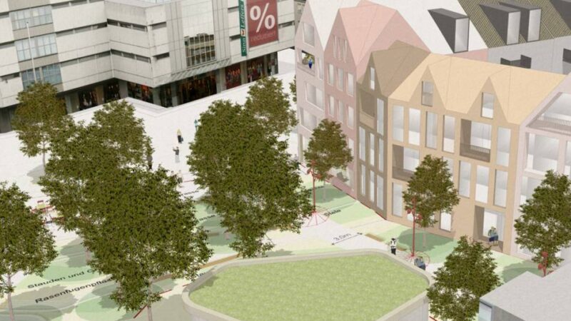 Wohngebiet in Mönchengladbach: Vom Durchstich zum „Museumsquartier“ mit Pavillon