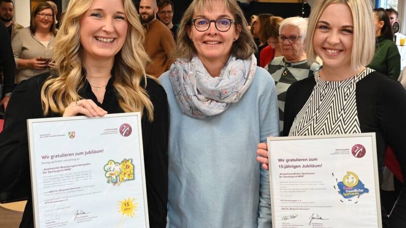 Awo-Kindertagesstätte Margarete Starrmann in Hückeswagen: „Ziel ist es, alle für Bewegung zu begeistern“