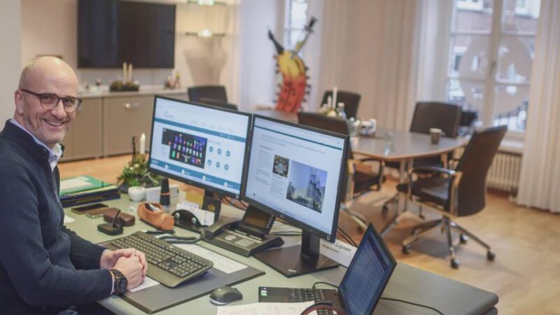 Stadt-Umbau und Haushalt: Wie Stephan Luyven seine ersten Wochen als Gocher Bürgermeister erlebte