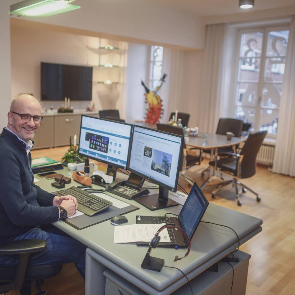 Stadt-Umbau und Haushalt: Wie Stephan Luyven seine ersten Wochen als Gocher Bürgermeister erlebte