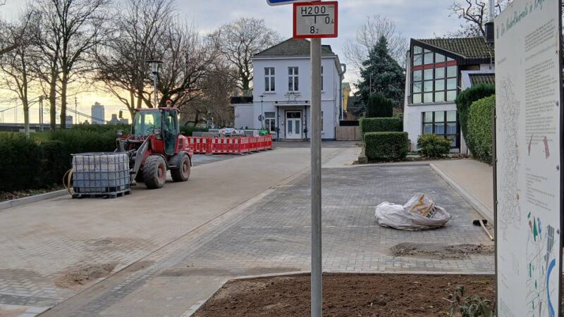 Bauabschnitt in Krefeld jetzt barrierefrei: Casinogasse und Am Rheintor für Anlieger freigegeben