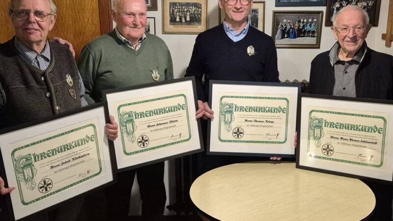 Hüskes Krone Schmalbroich: Ehrenmitglied vermacht Bruderschaft das Vereinsheim