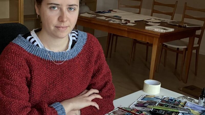 Viersener Kunststipendium: Leipziger Stipendiatin findet in Süchteln frische Impulse