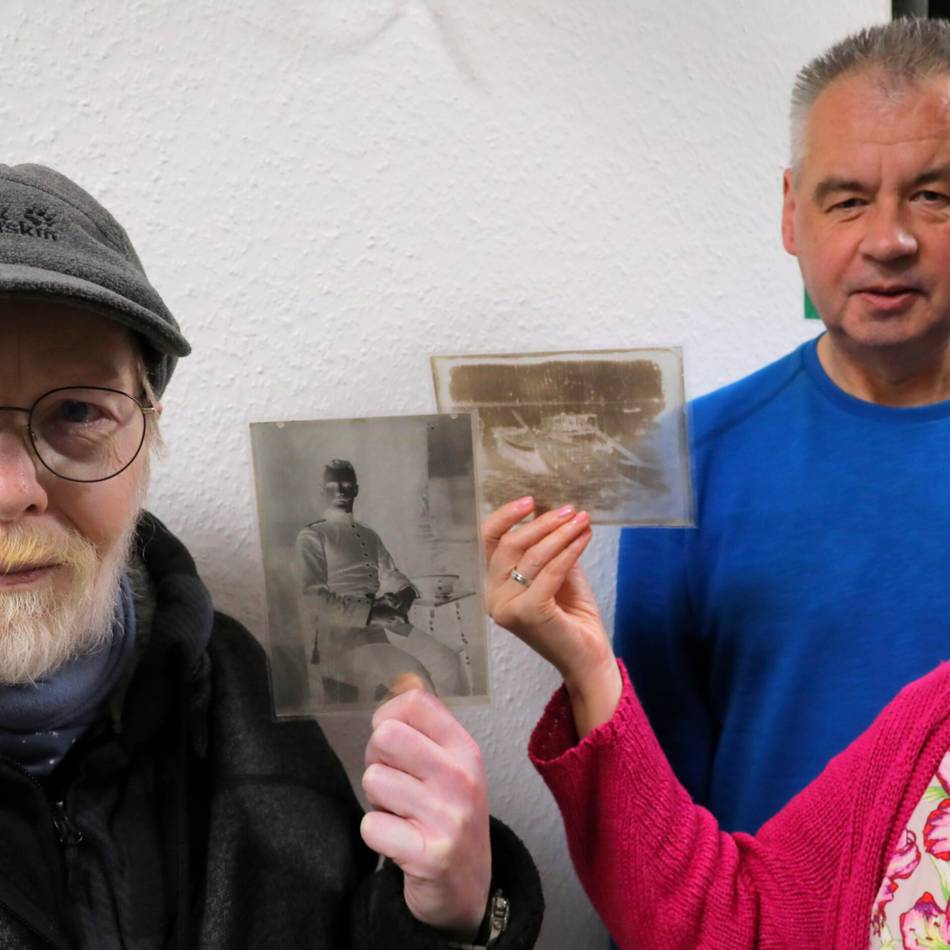 Verein zur Erhaltung historischer Gebäude und Örtlichkeiten: Orsoyer Geschichte auf 211 Glasnegativen