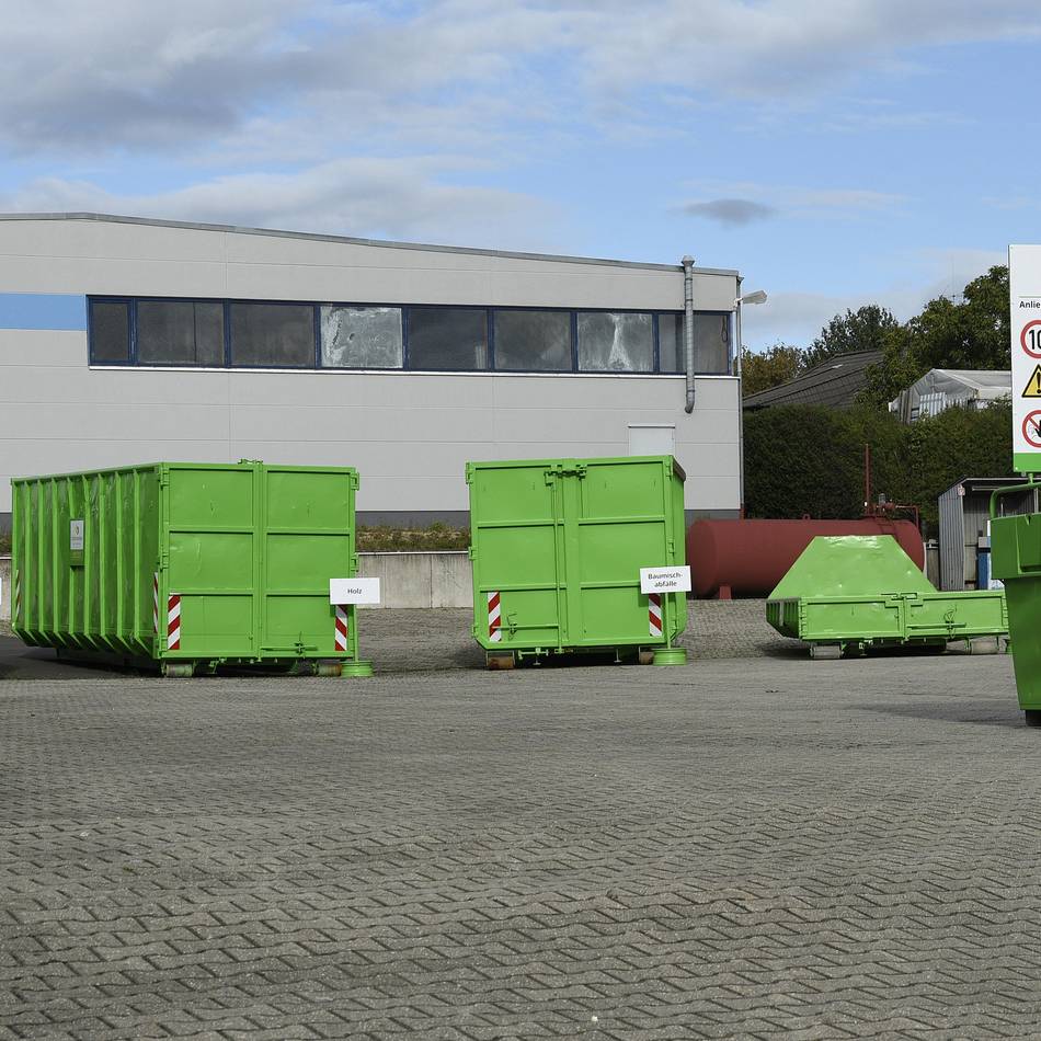 Rund um die Feiertage: Wertstoffhöfe ändern die Öffnungszeiten