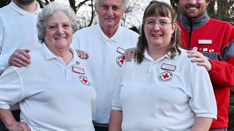 Deutsches Rotes Kreuz in Wermelskirchen: Im Ehrenamt als Familie vereint