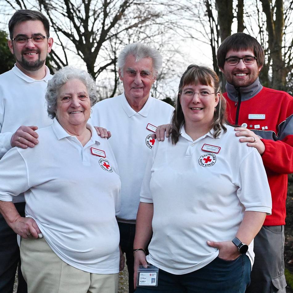 Deutsches Rotes Kreuz in Wermelskirchen: Im Ehrenamt als Familie vereint