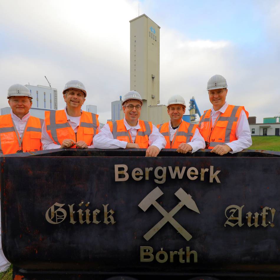Besuch im Salzbergwerk: K+S plant weitere Investitionen in Borth