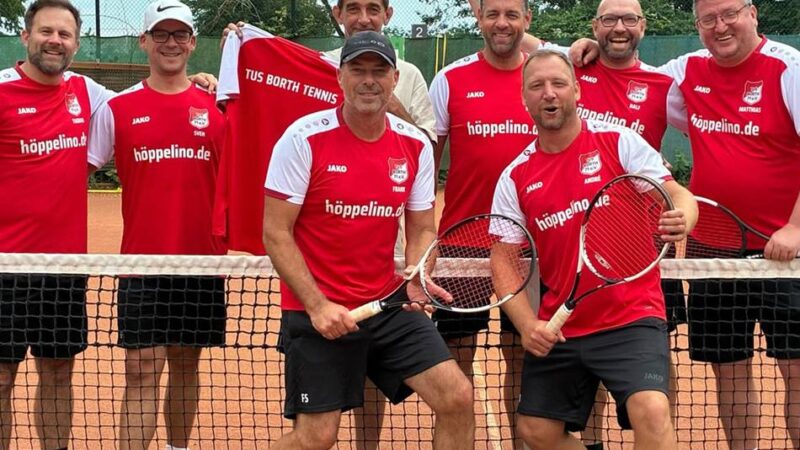 Sport in Rheinberg: Borther Tennis-Herren peilen nächsten Aufstieg an