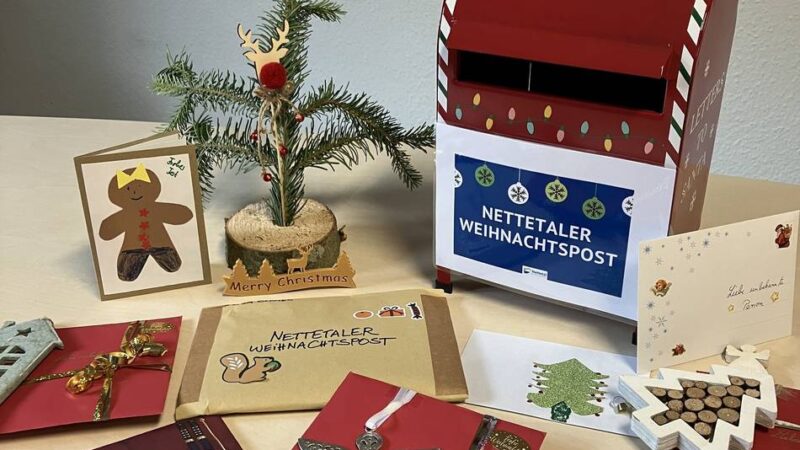 Viel Weihnachtspost: Nettetaler denken an alleinlebende Menschen