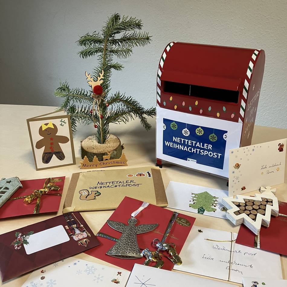 Viel Weihnachtspost: Nettetaler denken an alleinlebende Menschen