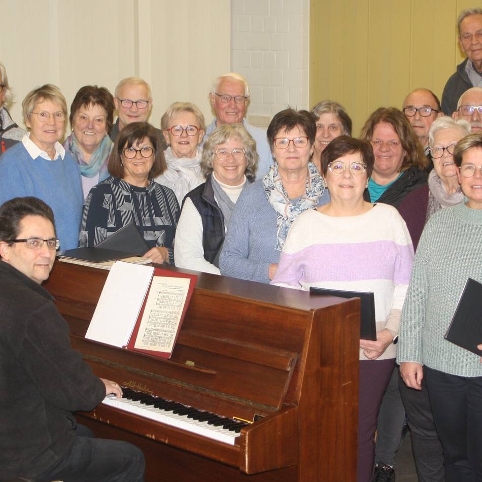 Großes Jubiläum in Schaag: Singen in einer schönen Gemeinschaft