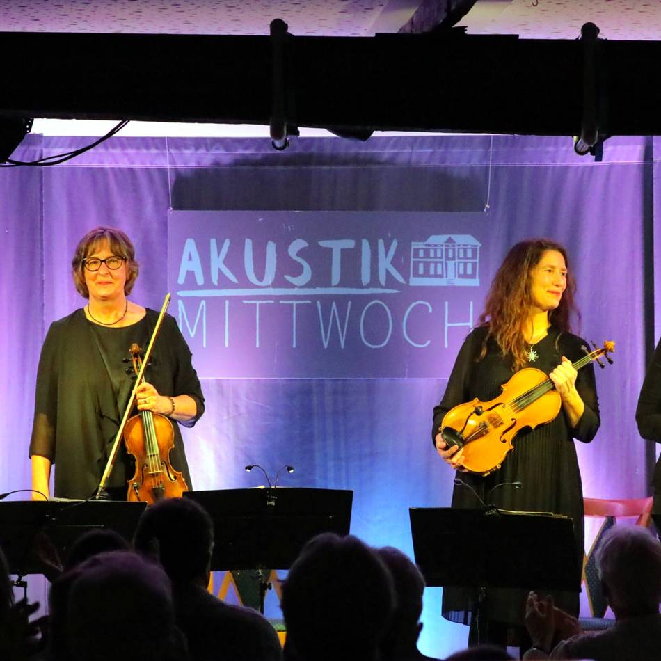 Konzert in Moers: Wie ein Streichquartett Brahms, Beatles und Led Zeppelin vereint