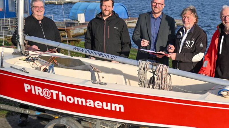 Segeln lernen in Kempen: Thomaeum und SSCK besiegeln Kooperation