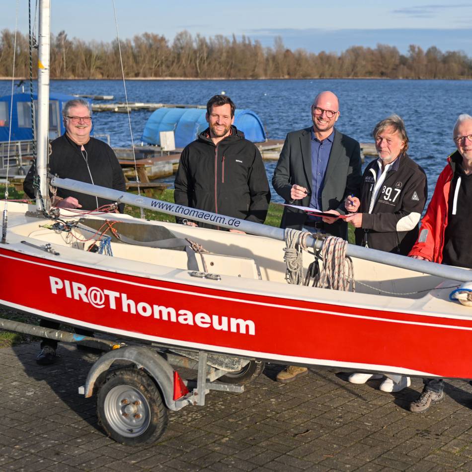 Segeln lernen in Kempen: Thomaeum und SSCK besiegeln Kooperation