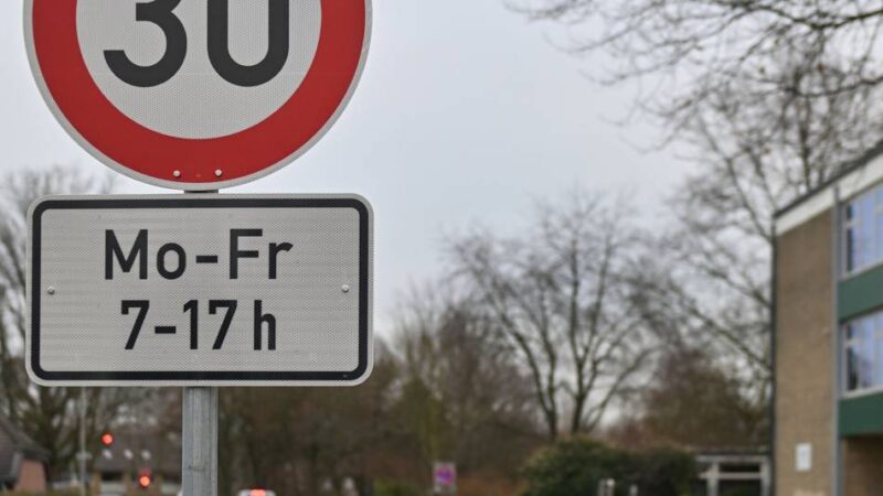 Berliner Allee in Kempen: Dauerhaft Tempo 30 vor Schule und Kita?