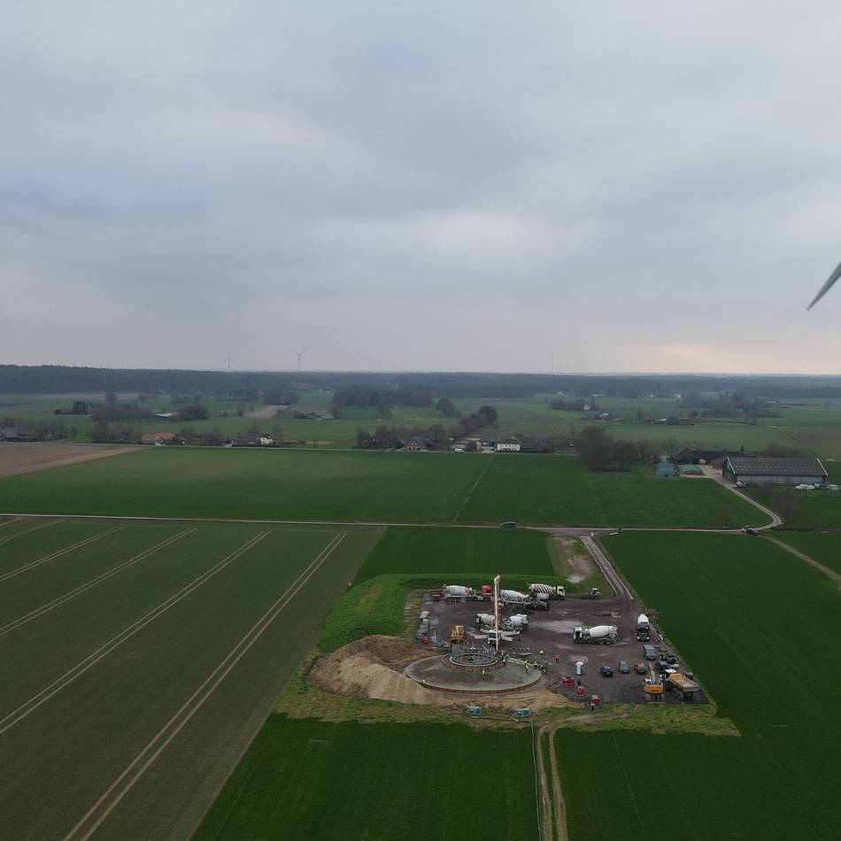 Veens Skyline verändert sich: Zwei Windriesen sind stärker als drei