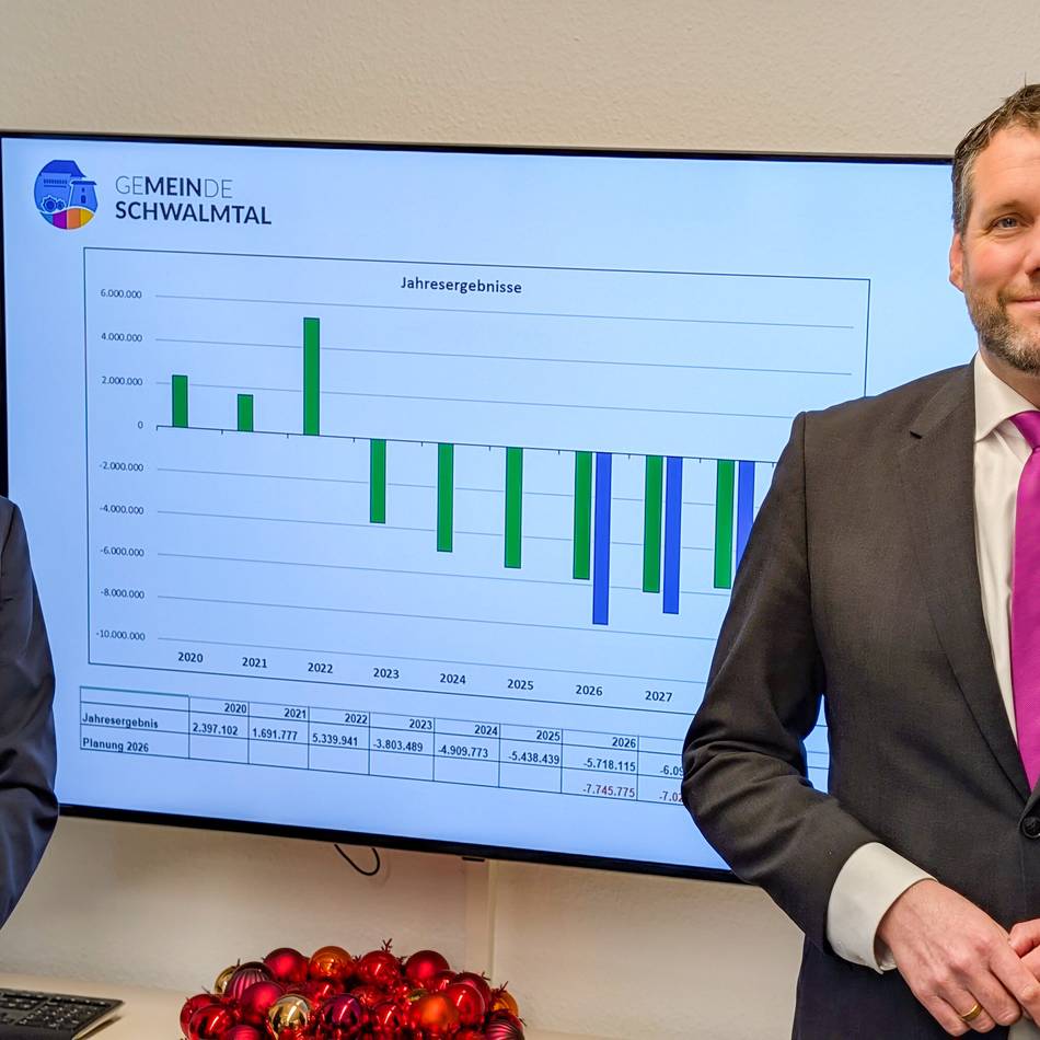 Der Gemeinde fehlt Geld: So sieht Schwalmtals Haushalt für 2026 aus