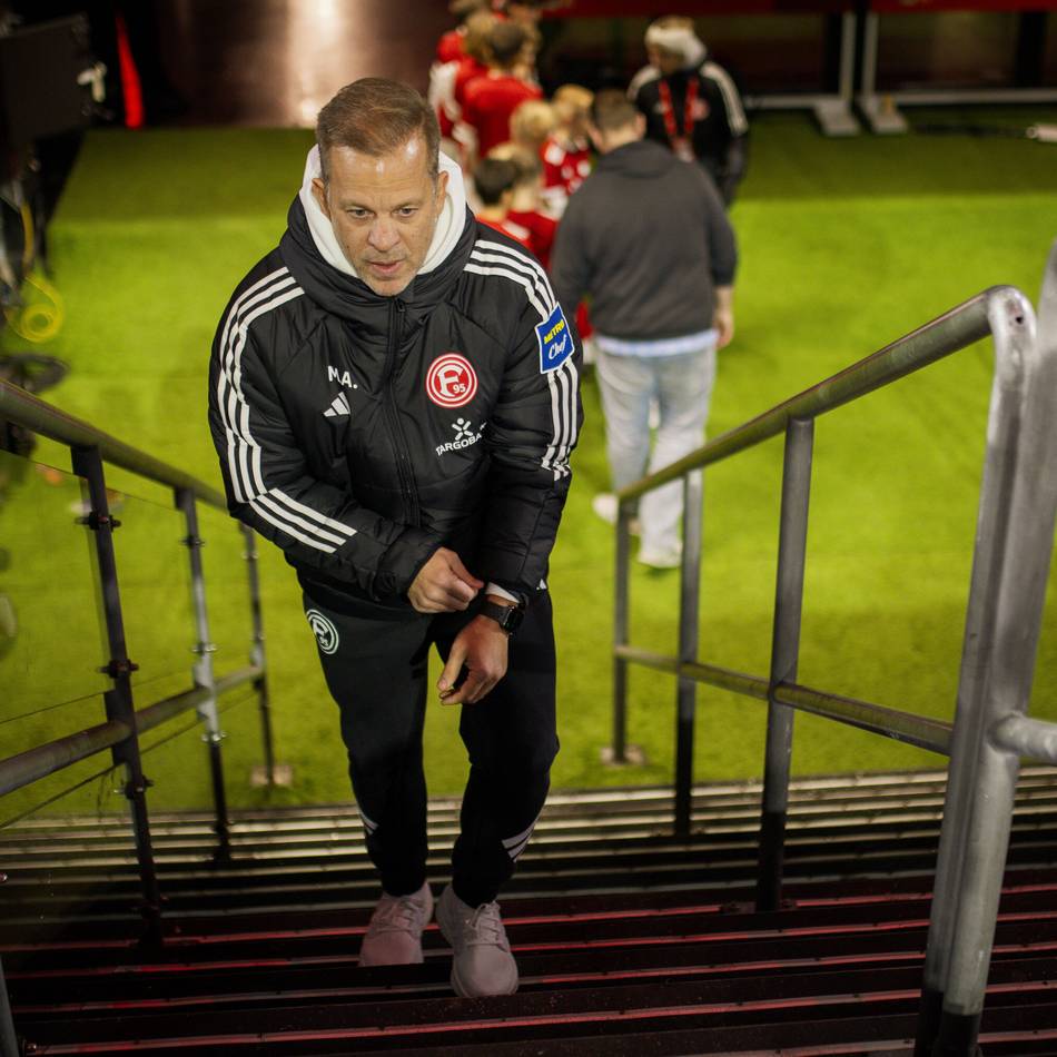 Job-Garantie für das Fürth-Spiel: Was Fortuna-Trainer Anfang über Mislintat und seine persönliche Zukunft sagt