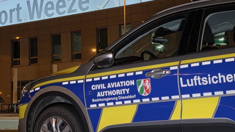 Zeuge sichtete Flugobjekt: Drohnenalarm am Airport Weeze löst Polizeieinsatz aus