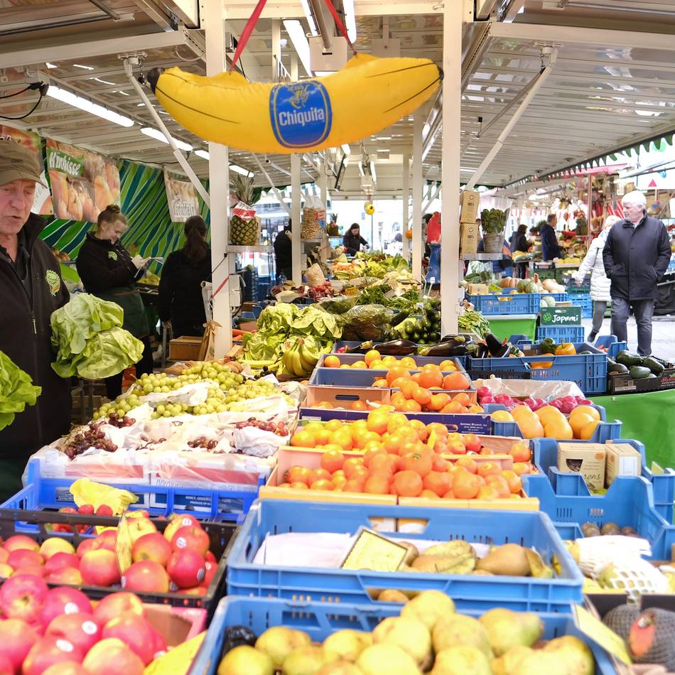 Frische Waren: Wochenmarkt Heiligabend und Silvester bis 12 Uhr geöffnet