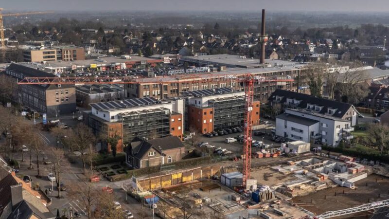 Stillstand auf Kleves größter Baustelle: Was hinter dem Baustopp auf altem AOK-Gelände steckt