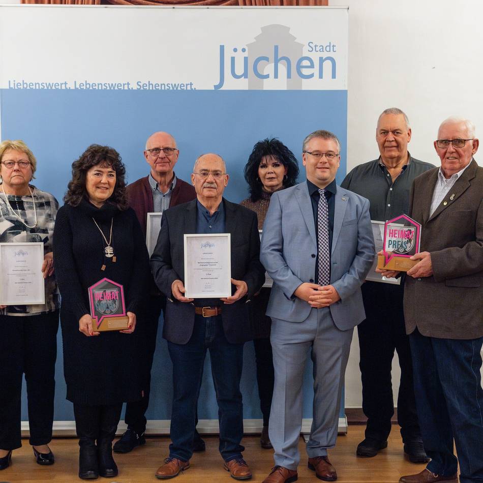 Engagement in Jüchen: Das sind die Gewinner des Heimat- und Ehrenamtspreises 2025