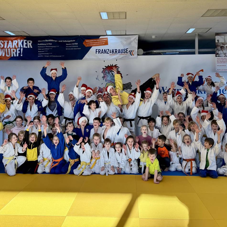 Judoclub Wermelskirchen: Warten aufs Christkind – auf der Judomatte