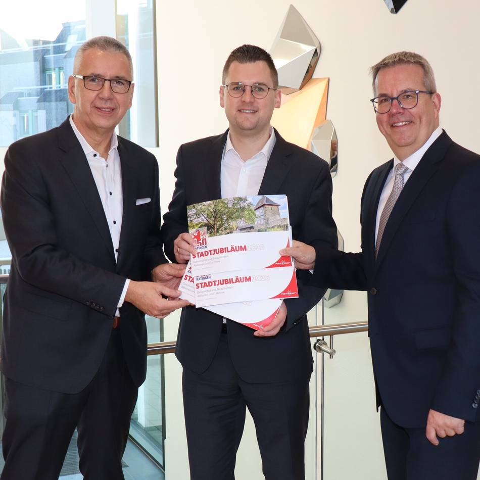 Stadtjubiläum Ratingen: Sparkasse wird Hauptsponsor