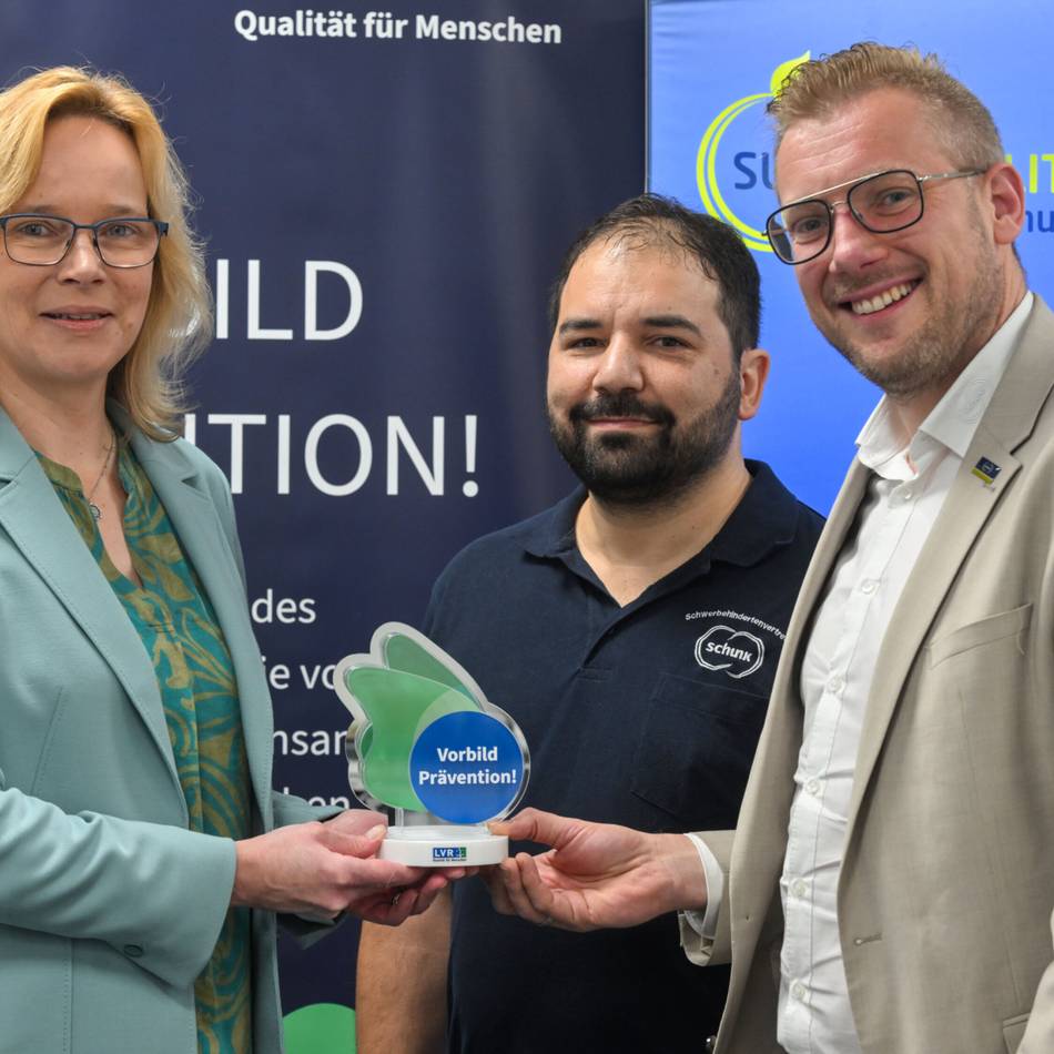 Schunk Ingenieurkeramik in Willich vom LVR ausgezeichnet: Unternehmen legt Wert auf die Gesundheit