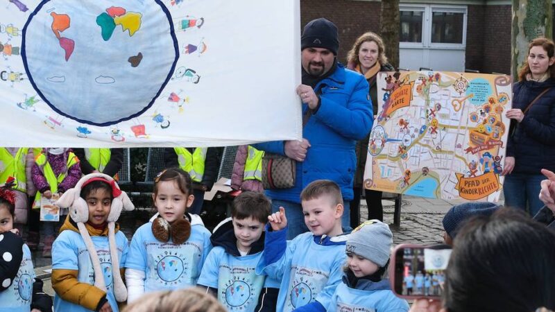 Pfad der Kinderrechte: „Eure Stimme ist wertvoll“