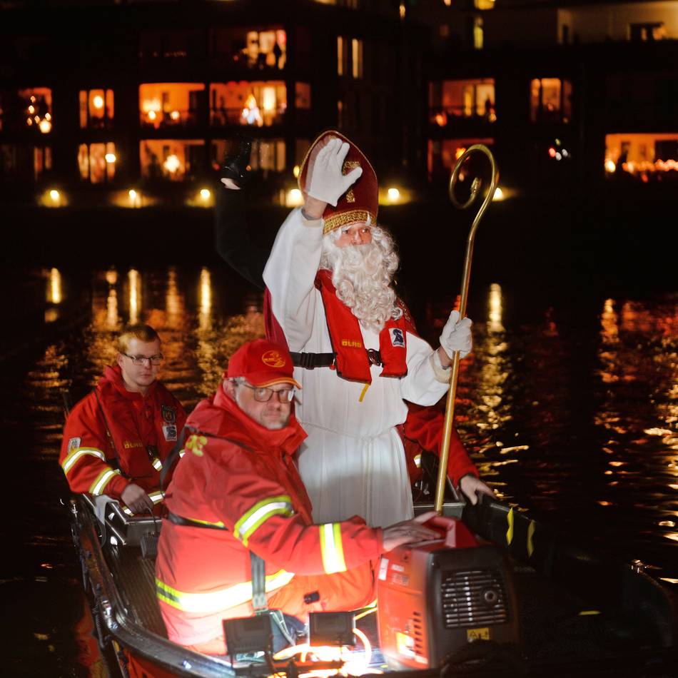 Am 5. Dezember 2025: Der Nikolaus kommt über die Niers nach Goch