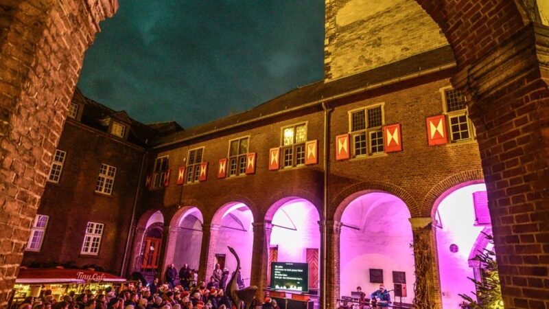 Advent in Kleve: Rekordbeteiligung beim weihnachtlichen Singen in der Schwanenburg