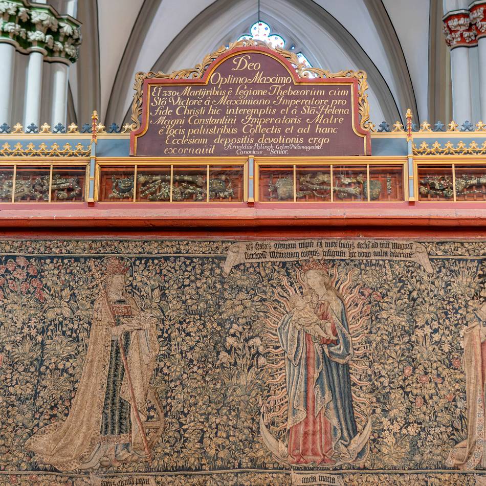 Vortrag im Stiftsmueum Xanten: Vom Bretterhaufen zum Schaukasten für Reliquien