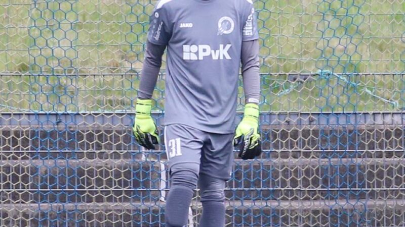 Ersatz-Torhüter bei Union Nettetal: Tobias Schriddels stellt sich ganz in den Dienst der Mannschaft