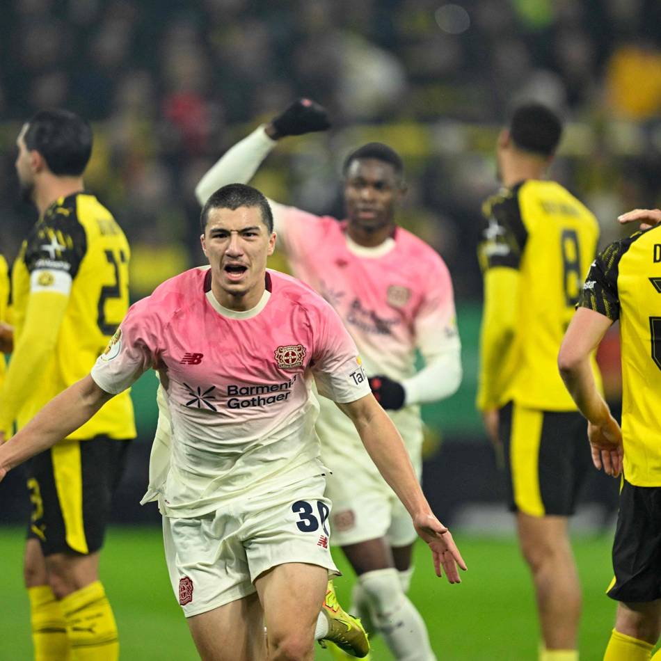 Bayer steht im Viertelfinale: Leverkusen gelingt in Dortmund die Revanche