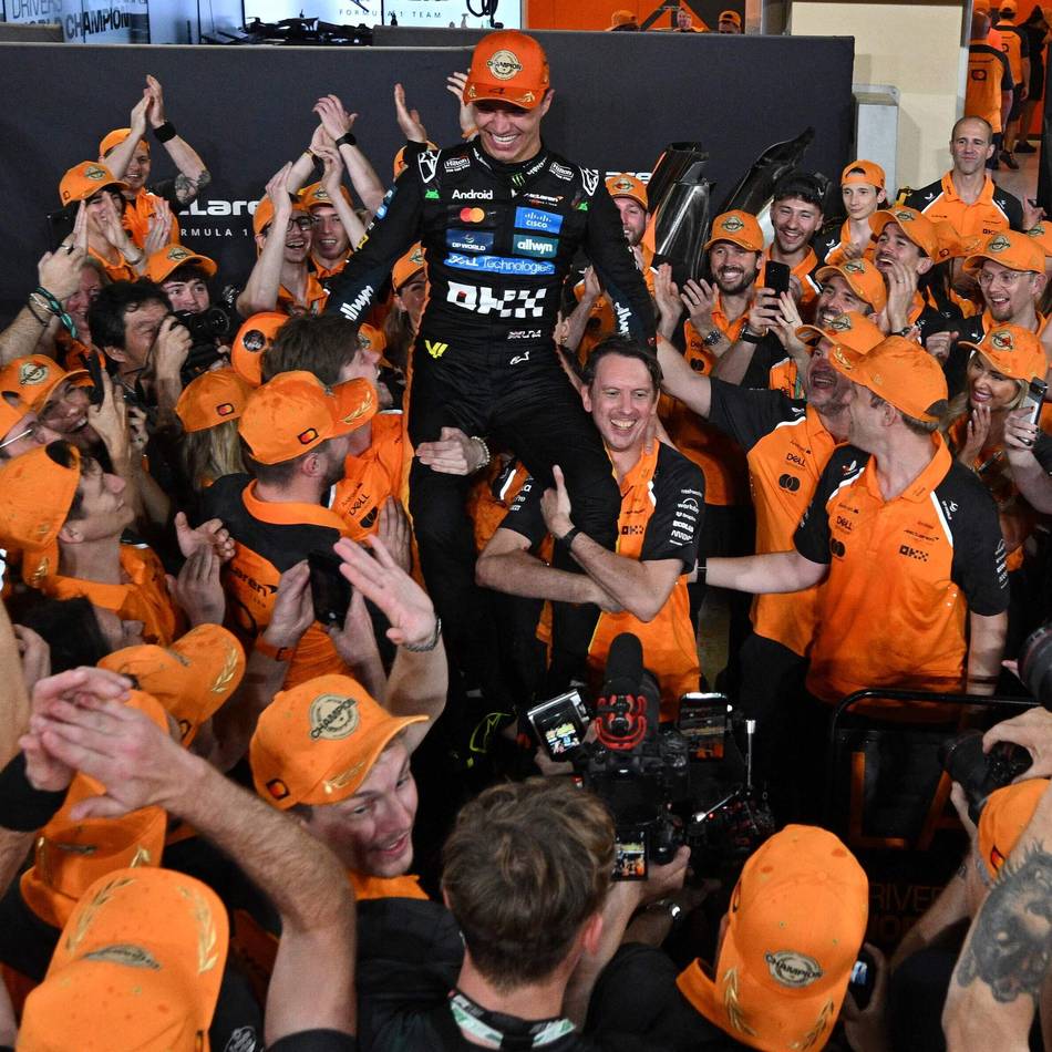 Erster Titel in der Formel 1: Weltmeister Lando Norris hat es seinen Kritikern gezeigt