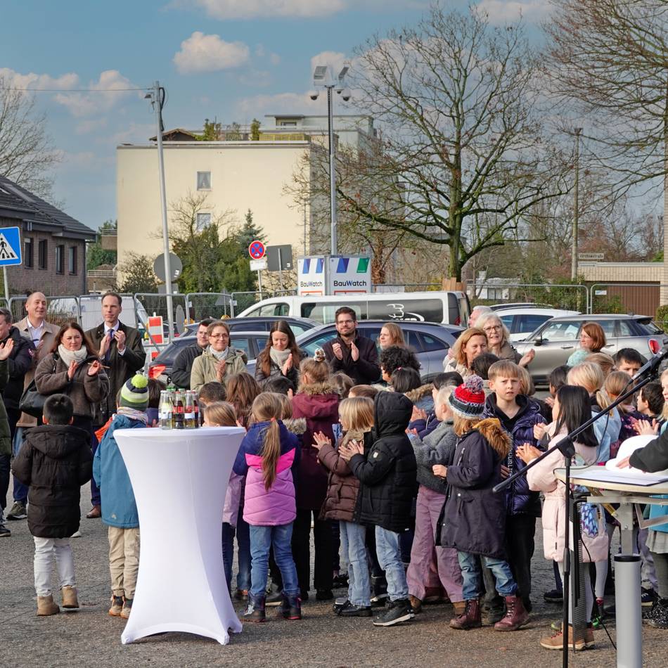 Richtfest in Kaarst: Neue Grundschule Stakerseite wird günstiger als gedacht