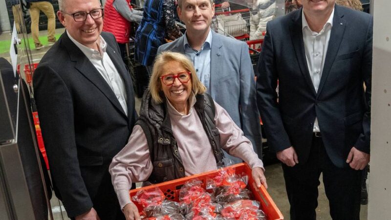 Engagement in Mönchengladbach: Volksbank spendet für die Tafeln in der Region