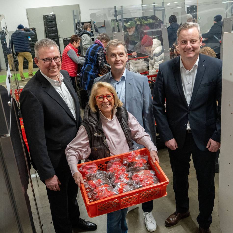 Engagement in Mönchengladbach: Volksbank spendet für die Tafeln in der Region