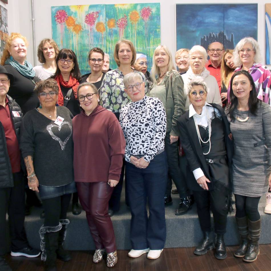 Kunst in Langenfeld: „Traumwelten“-Ausstellung der Künstlergruppe „Falter“ läuft bis zum 21. März