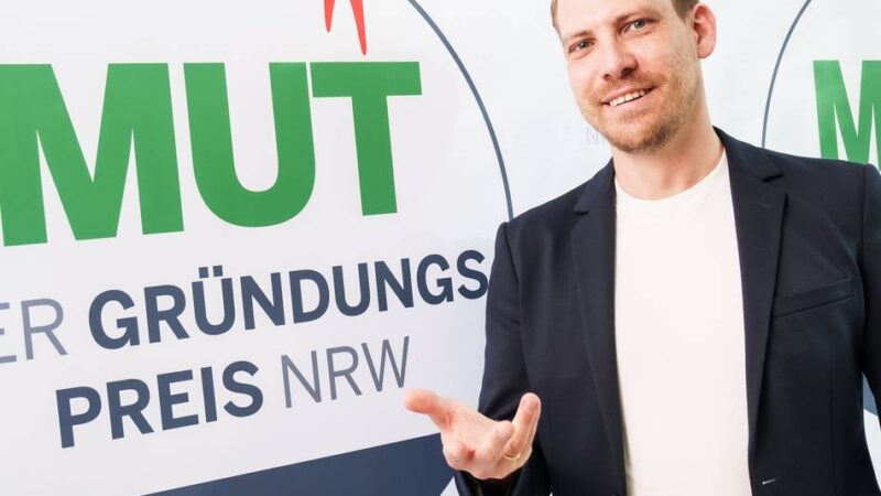 Wirtschaft in Hilden: Hildener Unternehmer ist für Gründungspreis NRW nominiert
