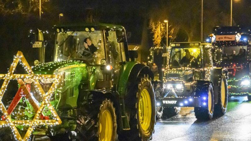 Lichterfahrt am 20. Dezember: Wo die Traktoren durch Jüchen rollen