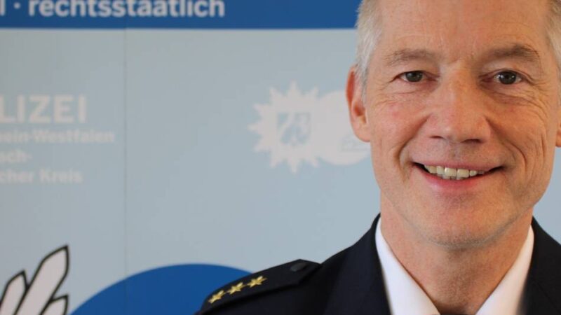 Führungswechsel im Rheinisch-Bergischen Kreis: Achim Cüpper übernimmt Leitung der Kreispolizeibehörde
