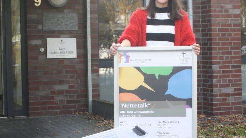 Frischer Wind fürs Miteinander in Nettetal: Quartiersmanagerin startet erste Projekte