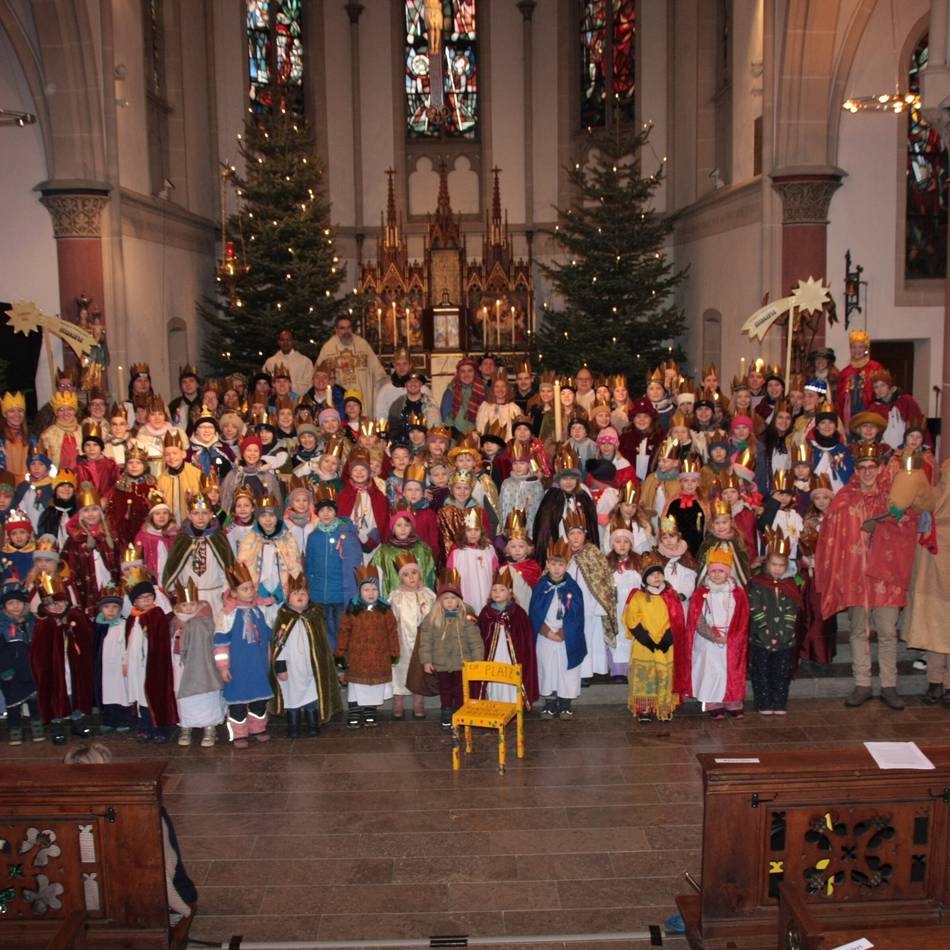 Sternsinger in Korschenbroich: Sternsinger-Aktion im Ortsteil Glehn mit neuem Rekord