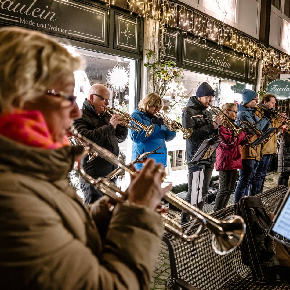 Adventssingen in Meerbusch: Posaunen stimmen auf Weihnachten ein