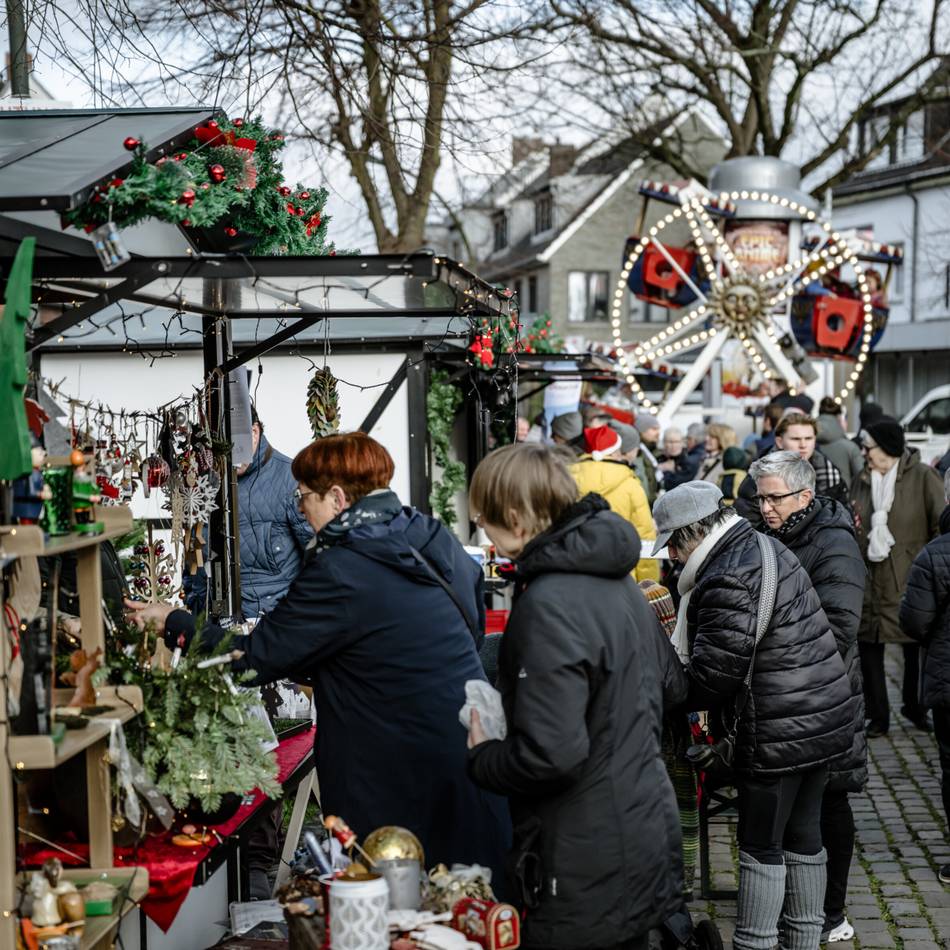 Weihnachtliche Stimmung im Stadtteil: Viele Besucher beim Weihnachtsmarkt in Hamm – bis zum nächsten Mal dauert es