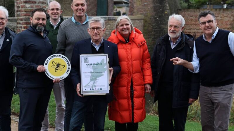 Golfclub in Korschenbroich: Golfclub Schloss Myllendonk erneut mit Gold ausgezeichnet
